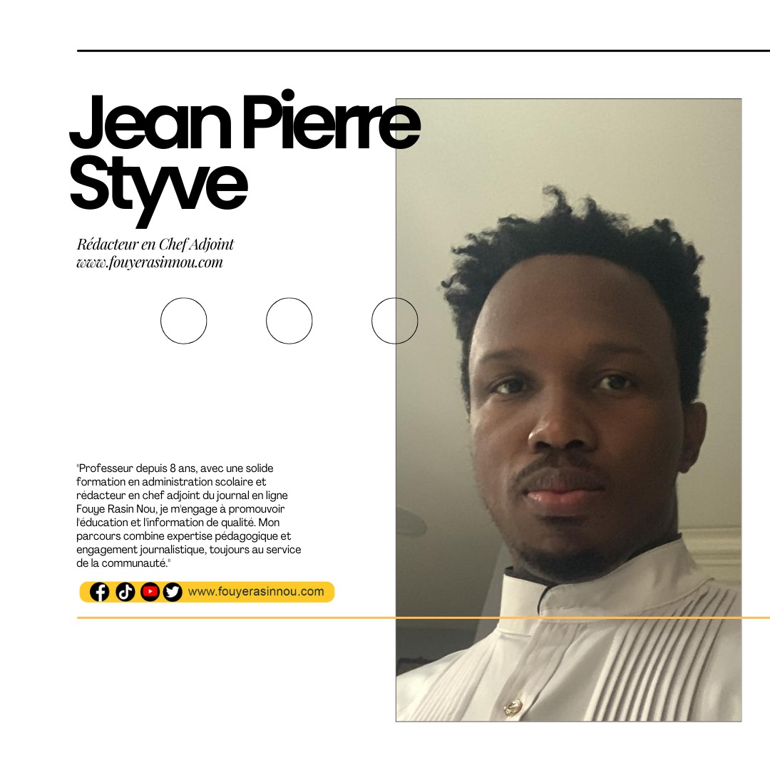 Jean-Pierre Styve, rédacteur en chef adjoint de Fouye Rasin Nou, est à l’honneur dans le journal de l’International Institute of New England (IINE) à Boston.