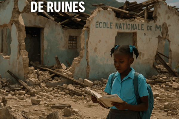 Haïti -Éducation en faillite : À Michino, l’école publique est un champ de ruines