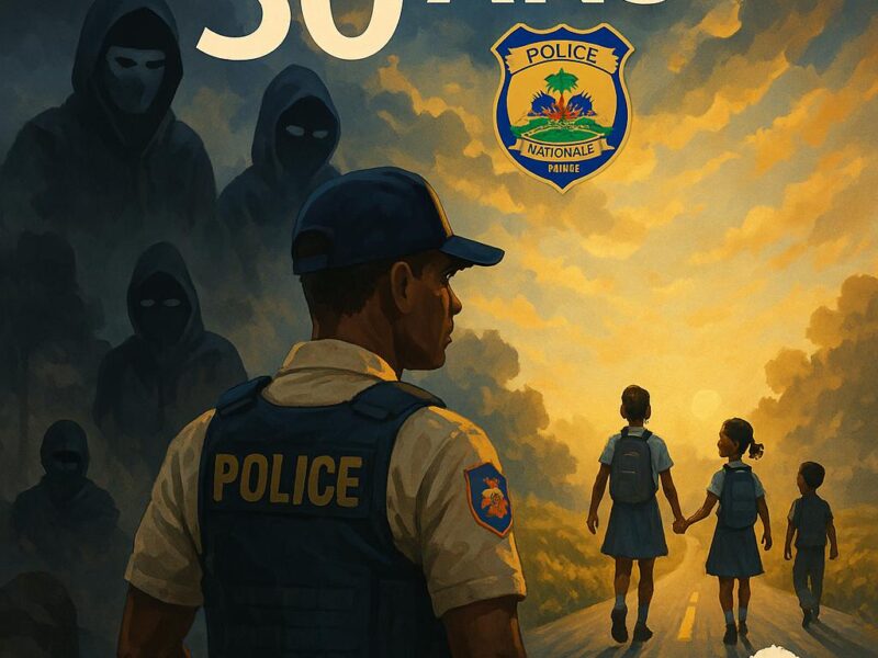 Haïti – Sécurité : 30 ans de la PNH, entre résilience et défis structurels