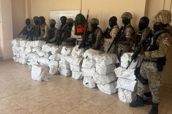 Haïti : La PNH réalise la plus grosse saisie de drogue en 30 ans