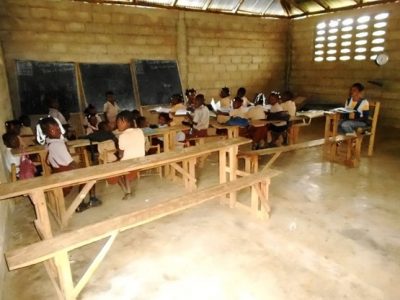 Image d'un ecole en Haiti