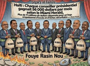 Chaque conseiller présidentiel gagnait 56 000 dollars par mois selon le Miami Herald